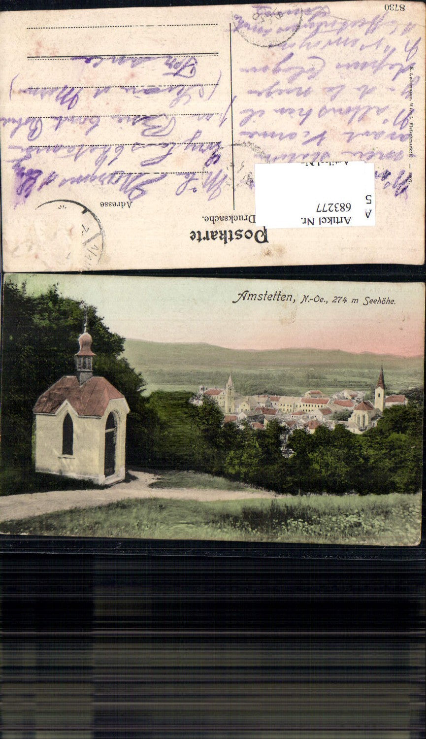 683277 Amstetten Kapelle Kreuzberg pub Ledermann 8730