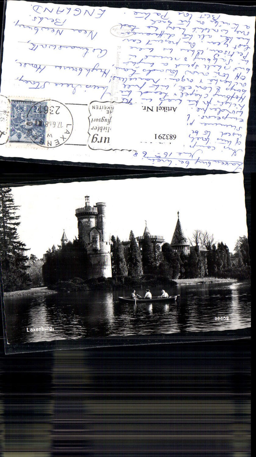 683291 Laxenburg Franzensburg Boot am See Teich