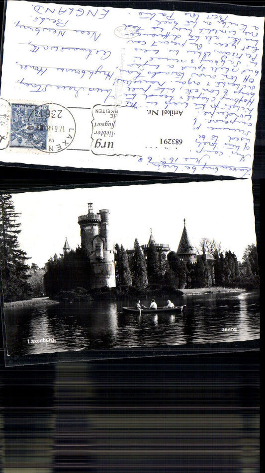 683291 Laxenburg Franzensburg Boot am See Teich