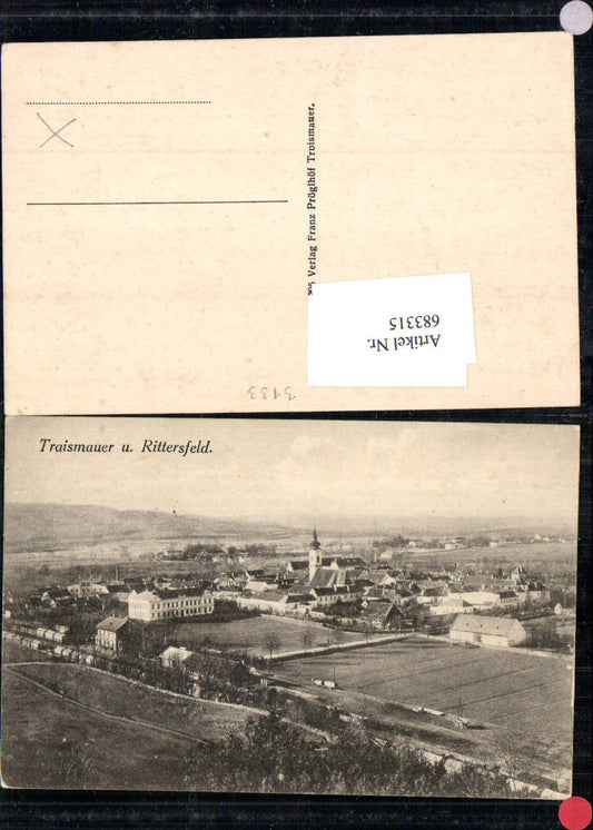 683315 Traismauer m. Rittersfeld