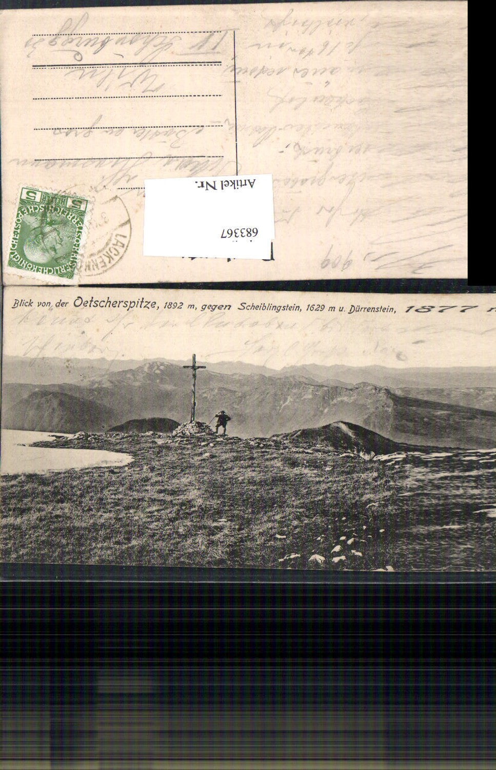 683367 Ötscherspitze Ötscher Gipfelkreuz Gipfel Dürrenstein Lackenhof pub Ledermann 9387