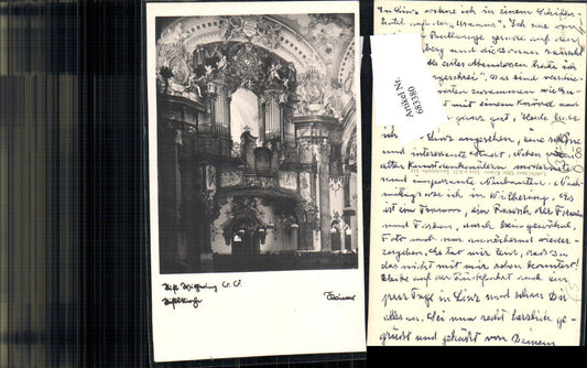 683380 Stift Wilhering Kirche Orgel pub Otto Kaiser