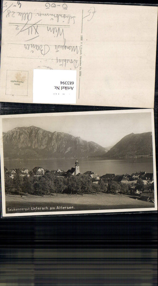 683394 Salzkammergut Unterach am Attersee pub Brandt 5234