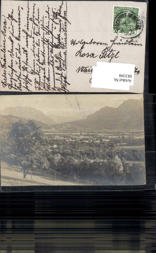 683399 seltene Foto-AK Kirchdorf an der Krems 1905