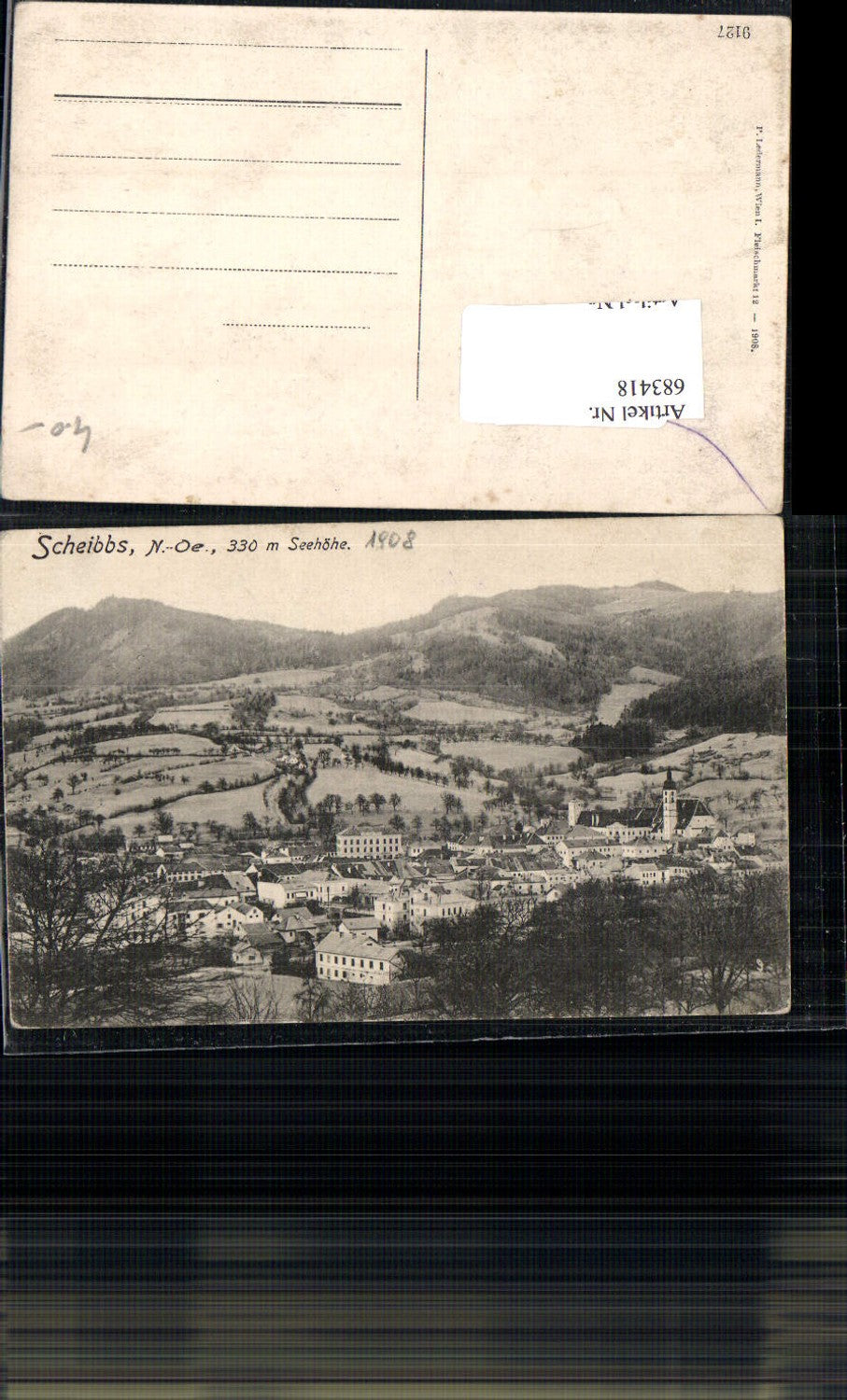683418 Scheibbs  1908 pub Ledermann 9127