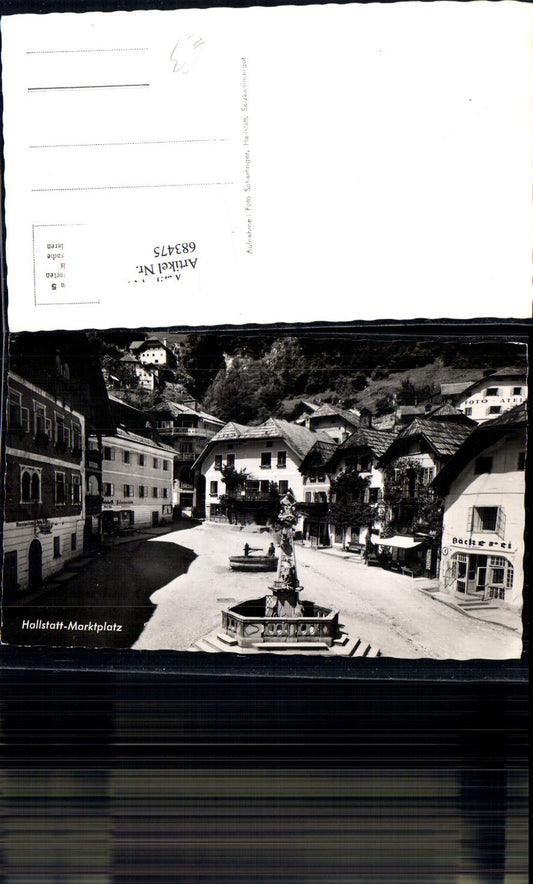 683475 Hallstatt am Hallstättersee Marktplatz m. Bäckerei