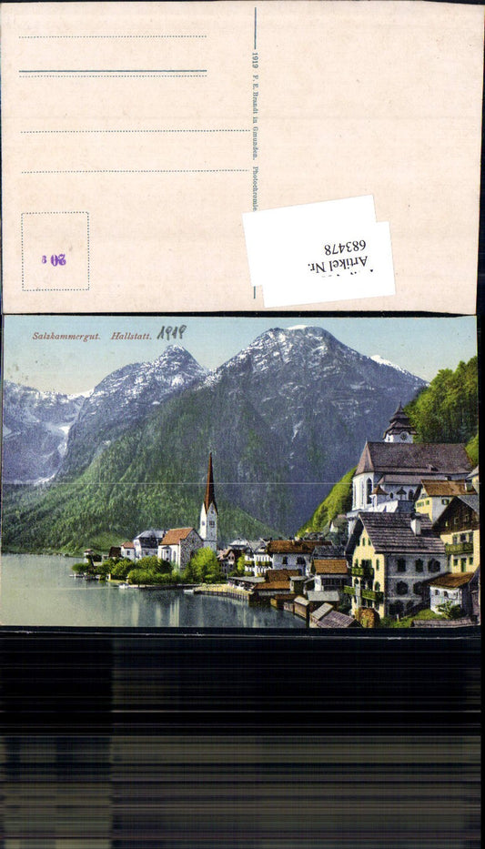 683478 Hallstatt am Hallstättersee pub Brandt 285