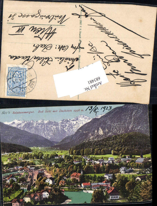 683481 Salzkammergut Bad Ischl m. Dachstein pub Brandt 904
