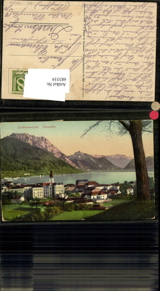 683519 Gmunden am Traunsee Ort pub Brandt 929