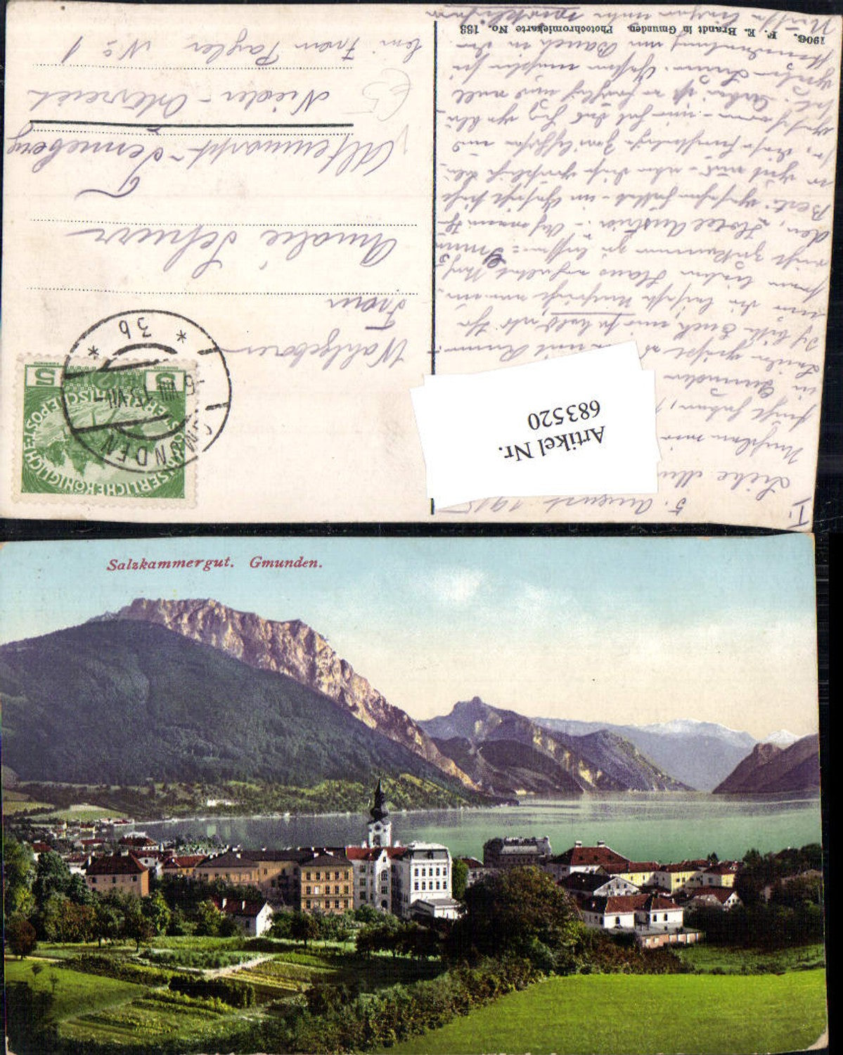 683520 Gmunden am Traunsee pub Brandt 133
