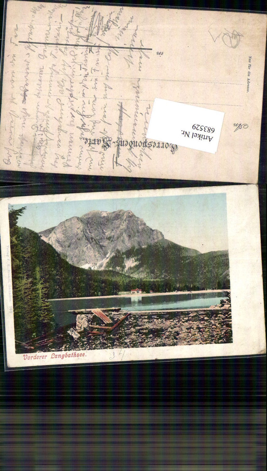 683529 Ebensee am Traunsee Vorderer Langbathsee pub Brandt 140