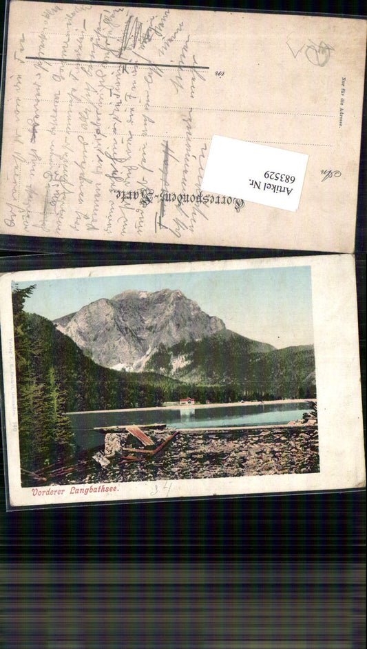 683529 Ebensee am Traunsee Vorderer Langbathsee pub Brandt 140