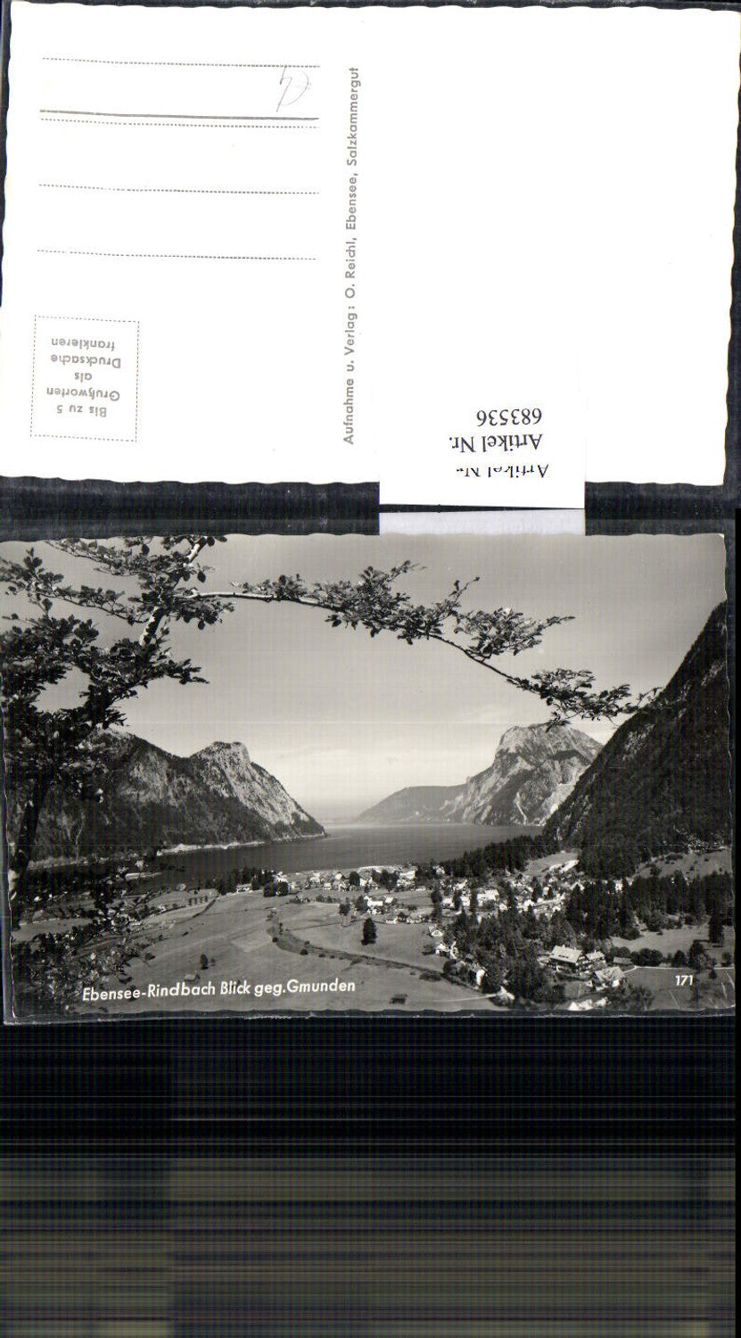 683536 Rindbach b. Ebensee am Traunsee m. Gmunden