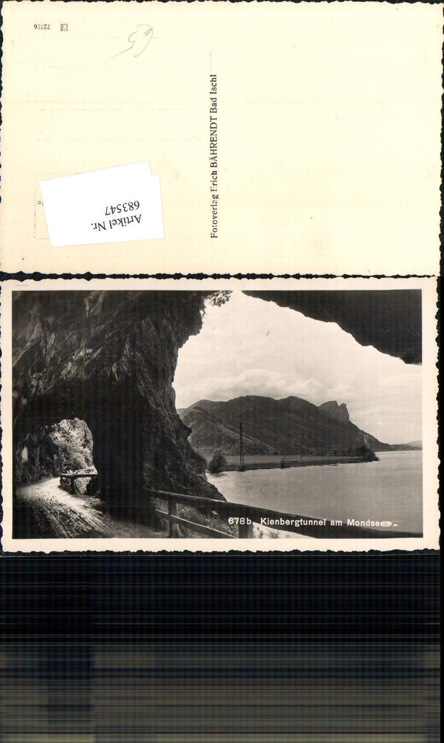 683547 Mondsee Kienbergtunnel Tunnel Kienberg pub Bährendt 678 b