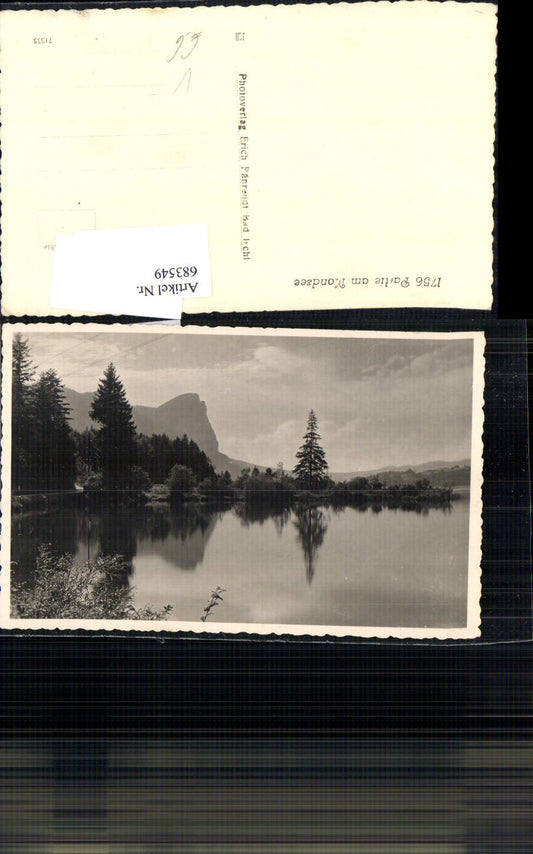 683549 Foto-AK Partie am Mondsee pub Erich Bährendt 1756