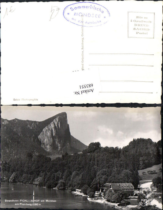 683551 Pichl Auhof b. Plomberg Mondsee pub Cosy 608