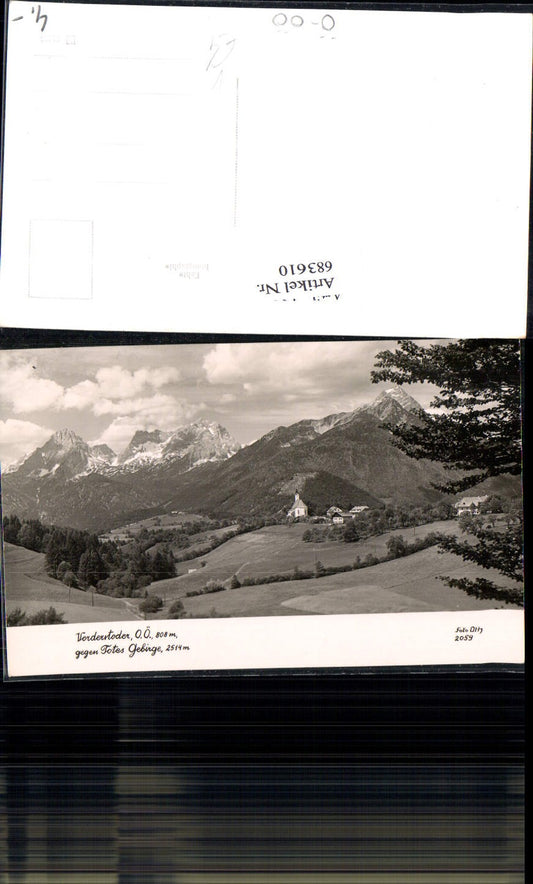 683610 Vorderstoder m. Totes Gebirge pub Foto Oth 2059