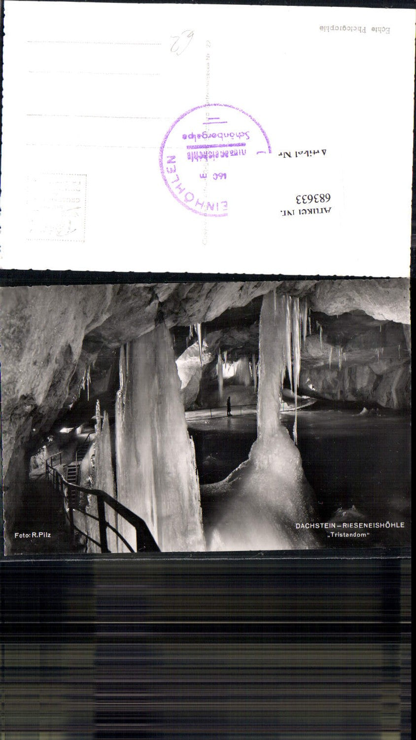 683633 dachstein Rieseneishöhle Höhle Obertraun