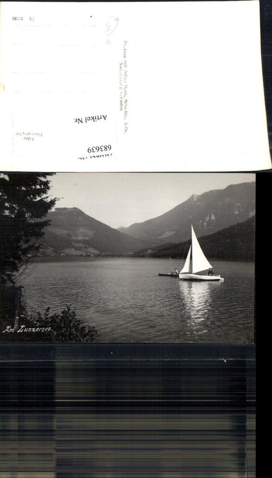 683639 Am Lunzersee Lunz am See Segelboot Segelschiff