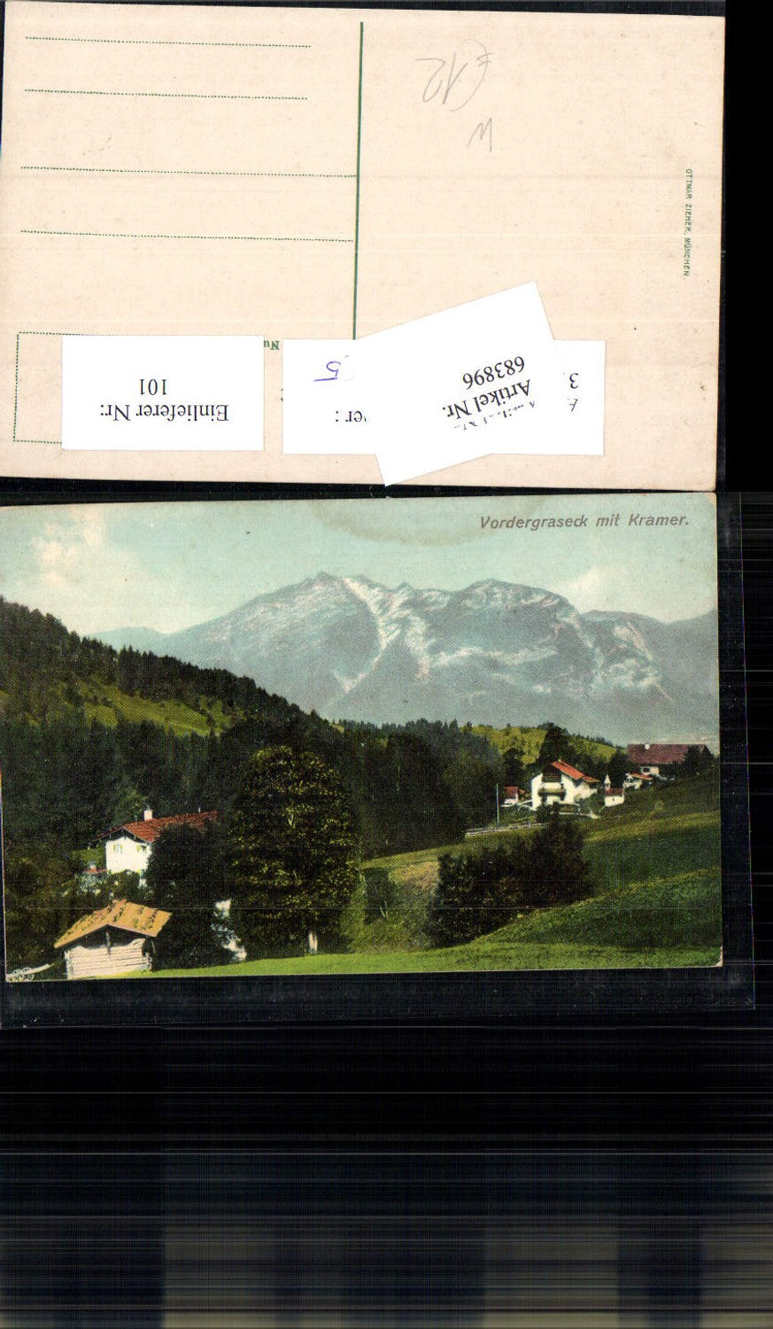 683896 Vordergraseck m. Kramer b. Graseck Garmisch Partenkirchen