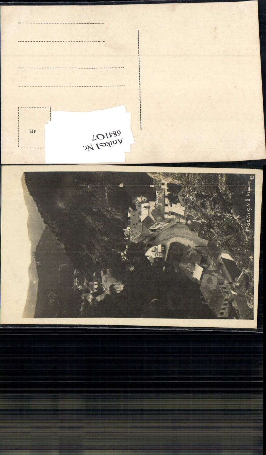 684107 Foto-AK Mödling Klause bei Wien