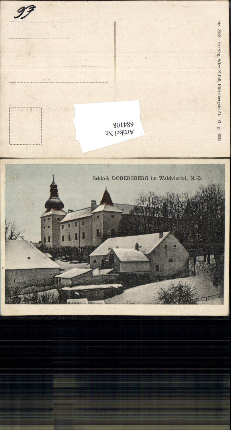 684108 Schloss Dobersberg im Waldviertel