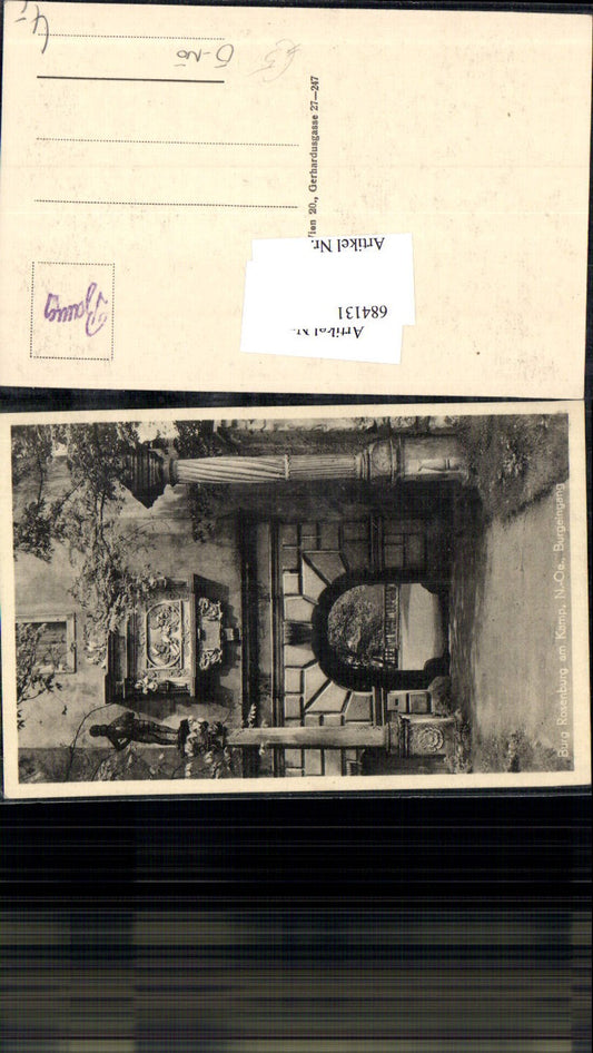 684131 Burg Rosenburg am Kamp Mold