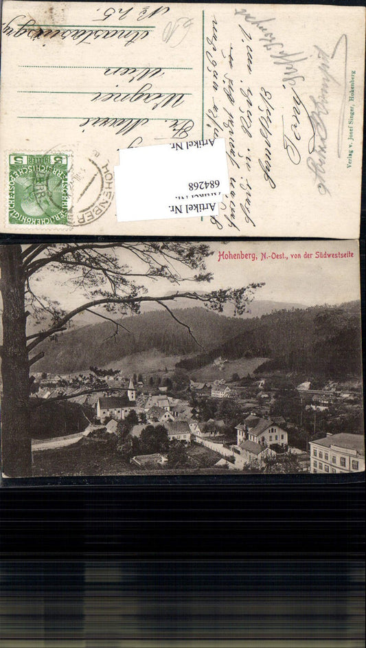 684268 Hohenberg 1905