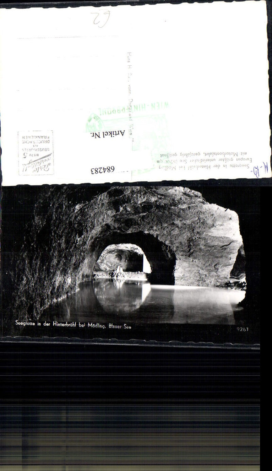684283 Seegrotte Grotte Hinterbrühl Mödling