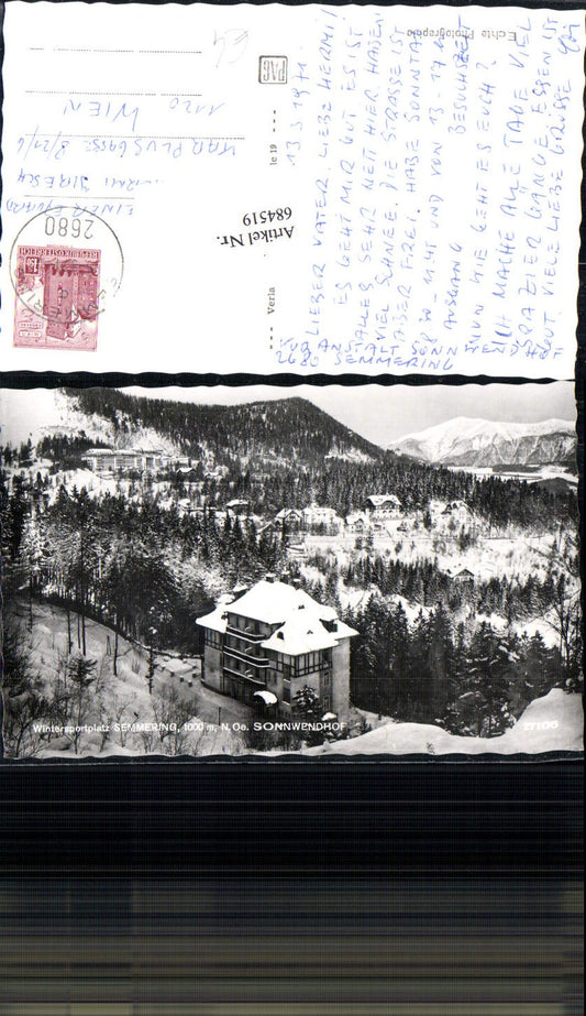 684519 Semmering Sonnwendhof