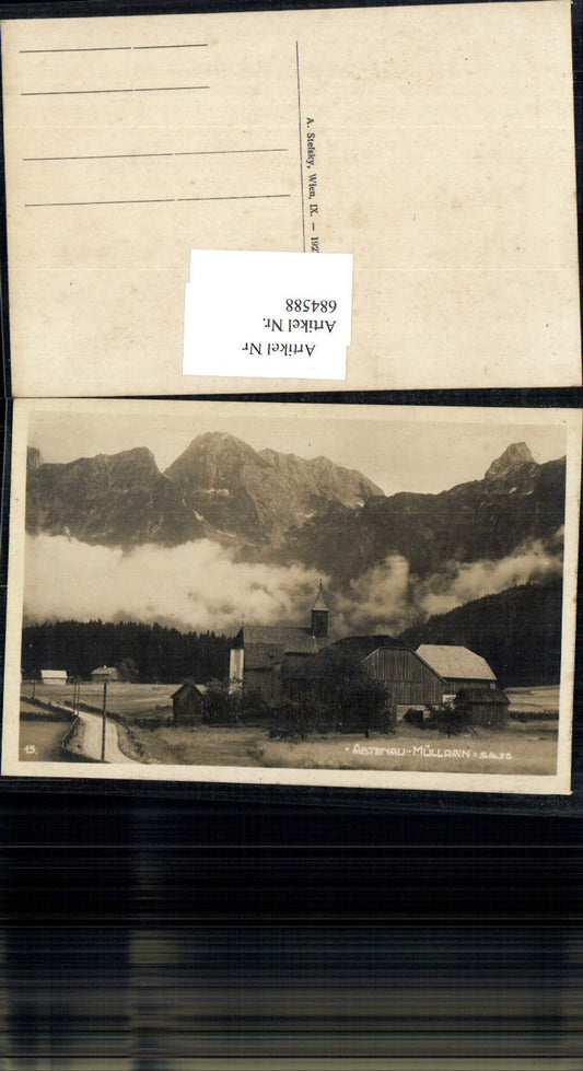 684588 seltene AK Mühlrain bei Abtenau Müllrain Salzburg