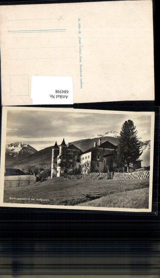 684598 Hofgastein Weitmoserschloß Schloss