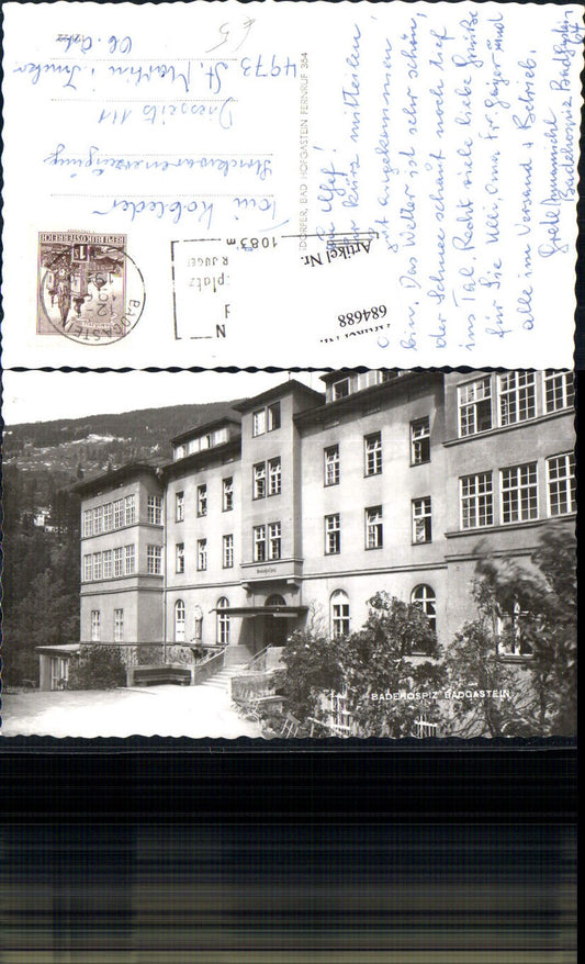 684688 Bad Gastein Badgastein Hospiz Badehospiz