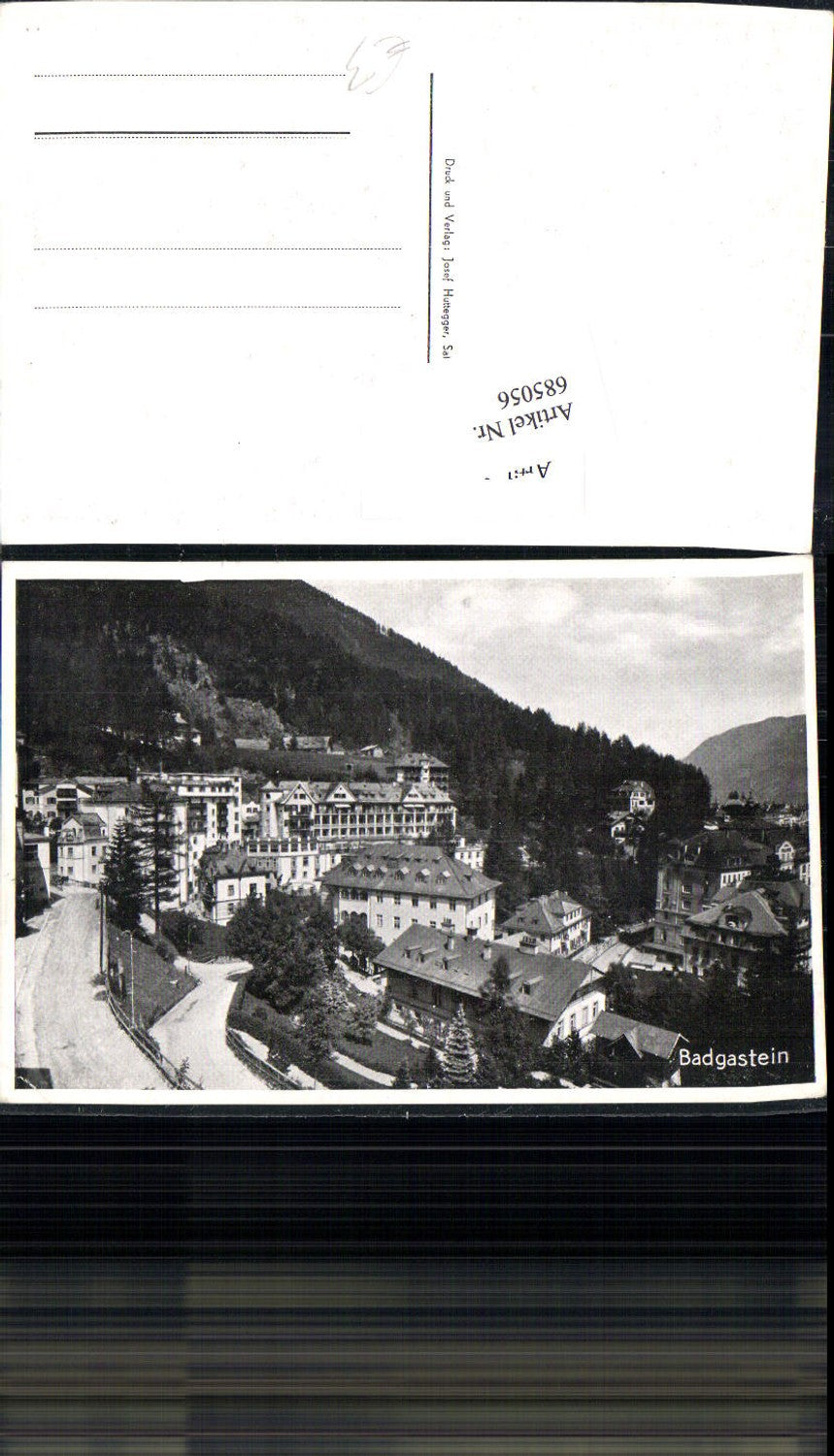 685056 Bad Gastein Badgastein Straßenansicht