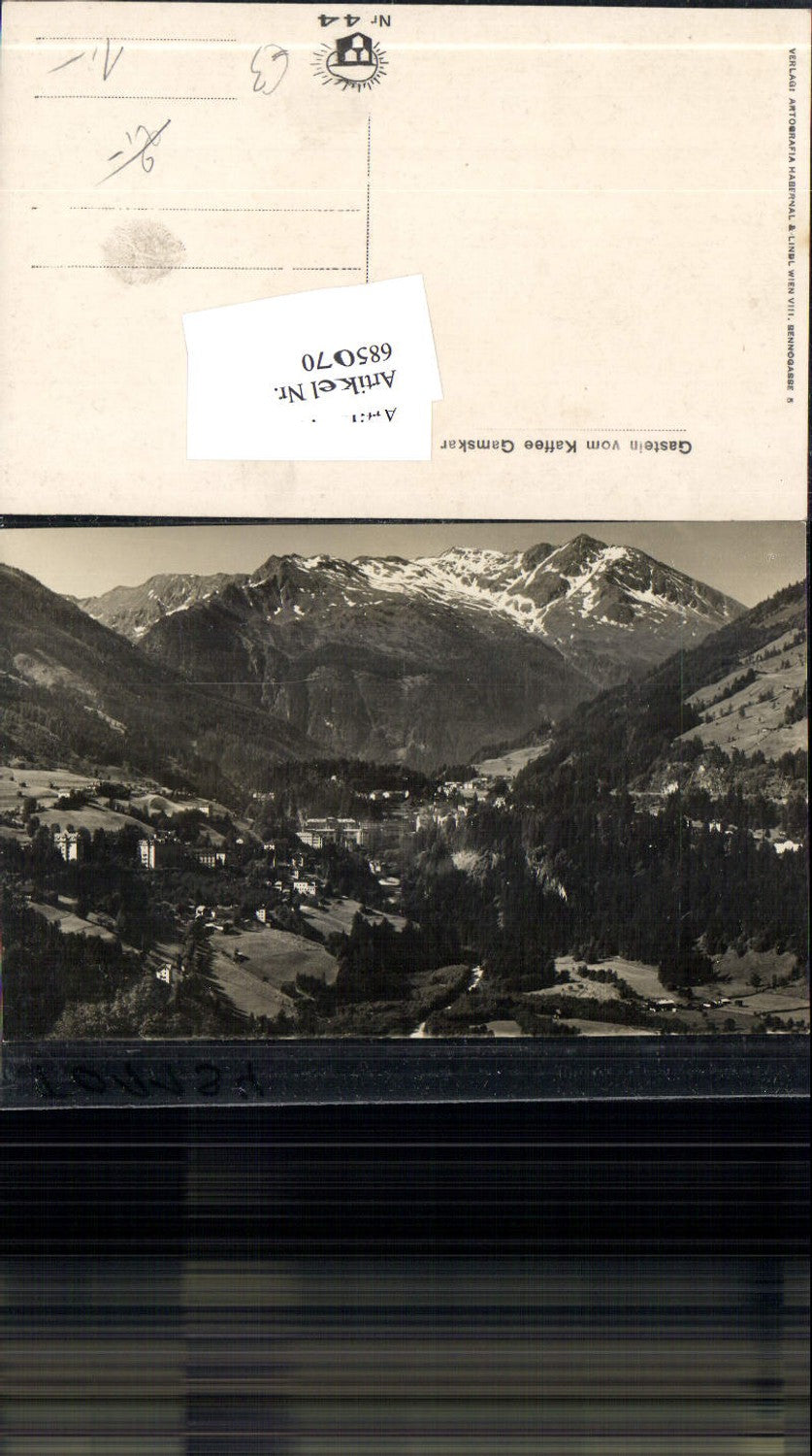 685070 tolle Foto-AK Bad Gastein Badgastein