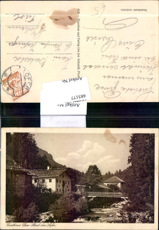 685177 Gasthaus Pass Strub Unken bei Lofer