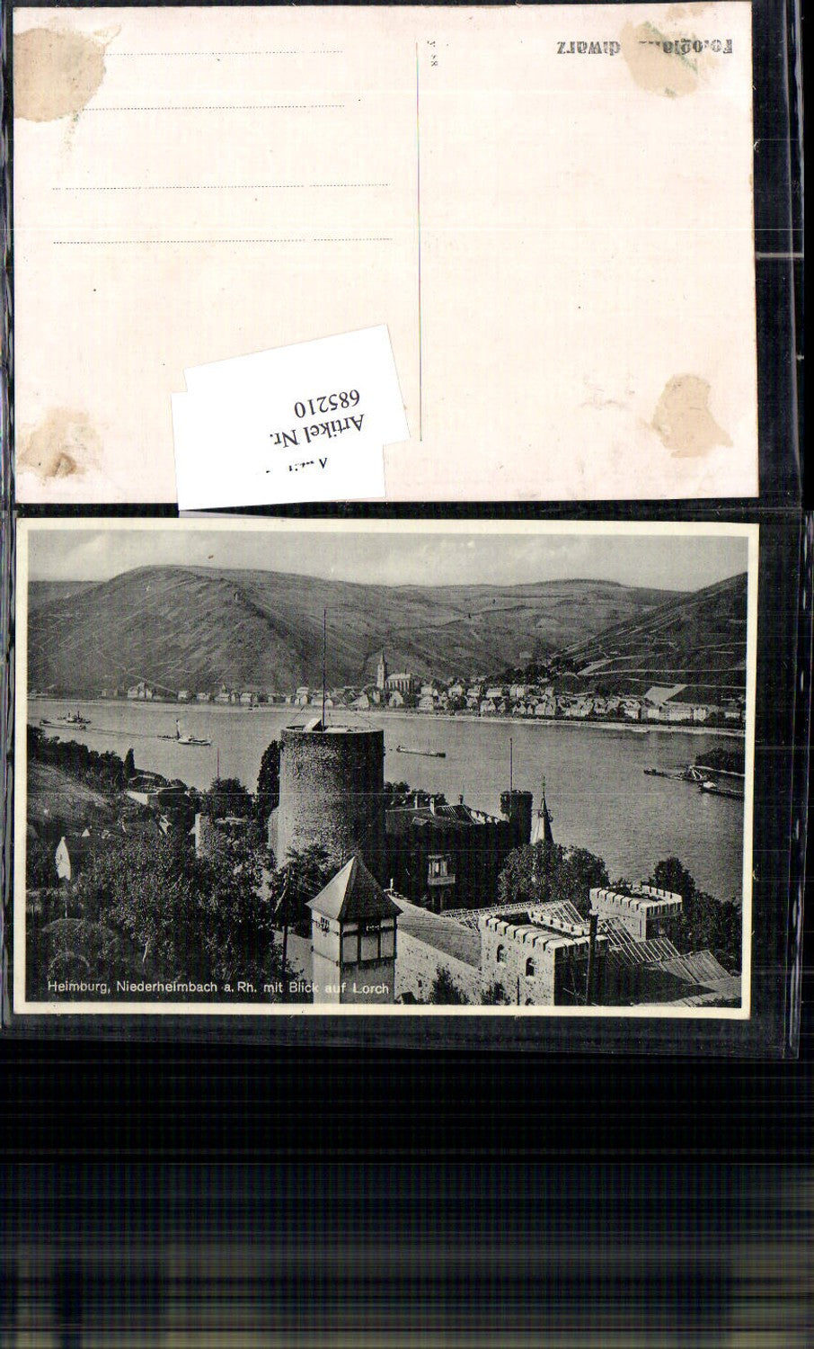 685210 Heimburg Niederheimbach Lorch Rhein Hohneck Rhein-Nahe Mainz Bingen