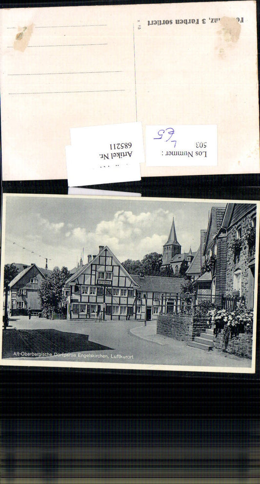 685211 Alt Oberbergische Dorfpartie Engelskirchen