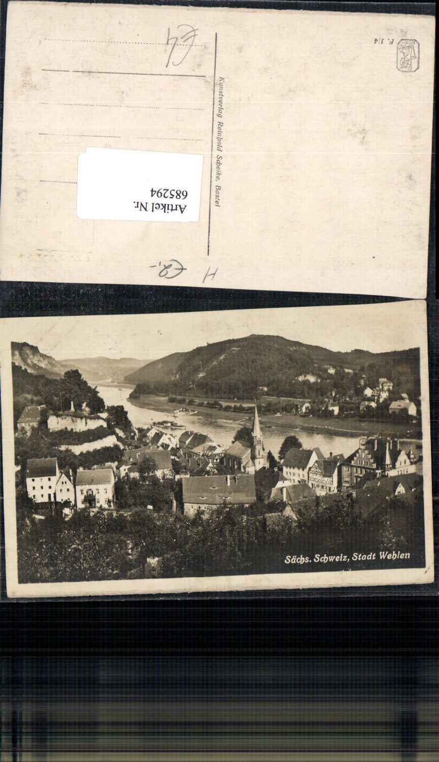 685294 Sächsische Schweiz Rathen Wehlen