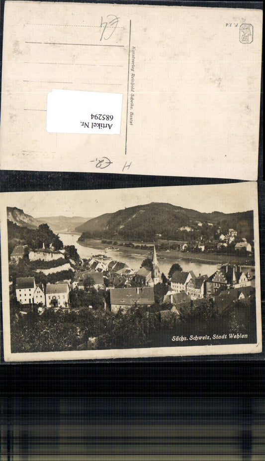 685294 Sächsische Schweiz Rathen Wehlen