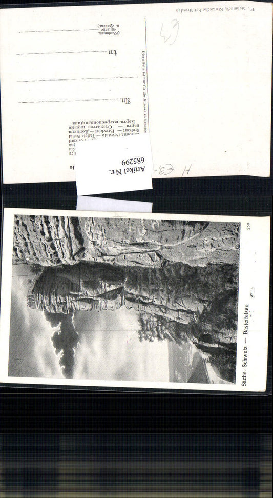 685299 Sächsische Schweiz Rathen Basteifelsen