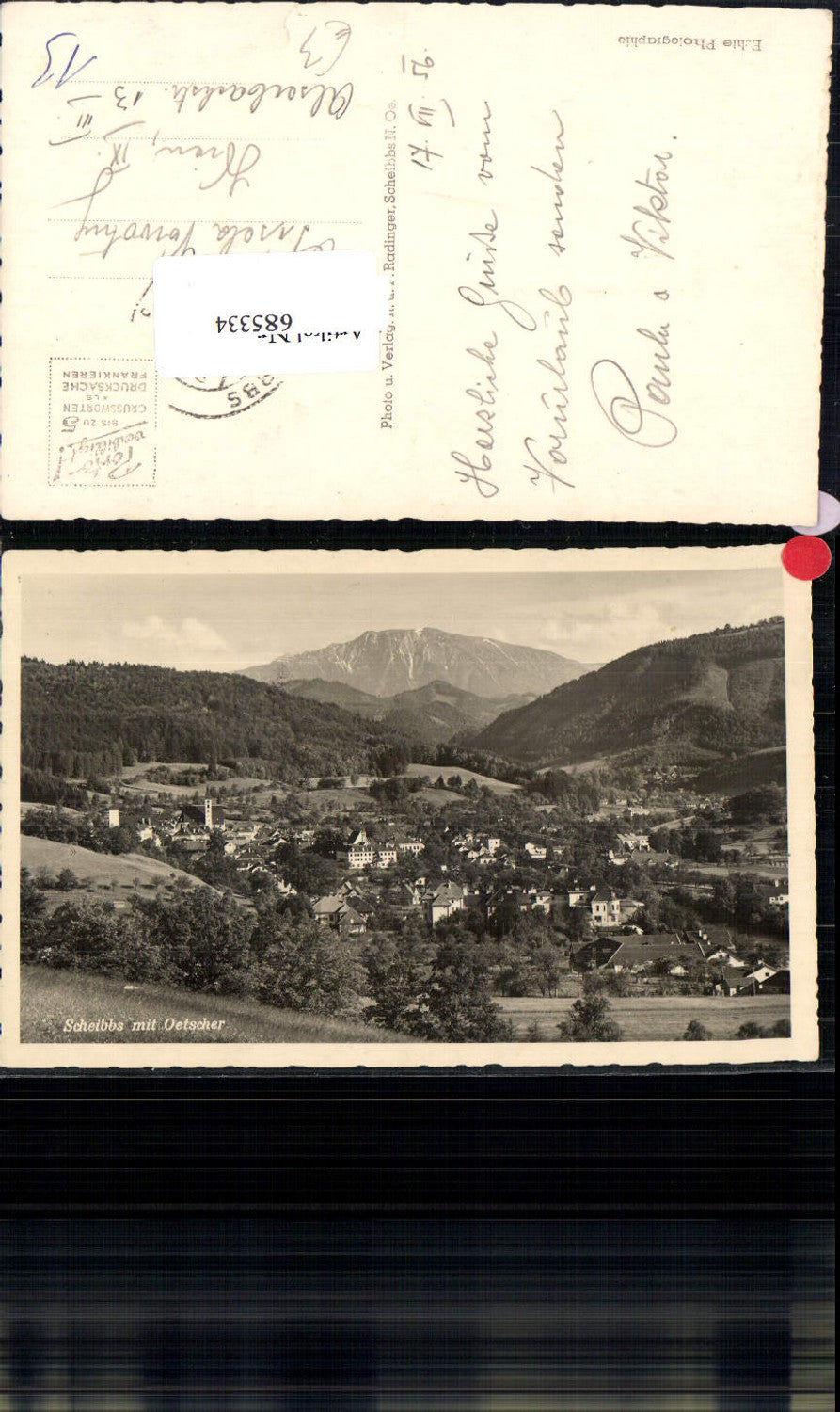 685334 Scheibbs m. Ötscher