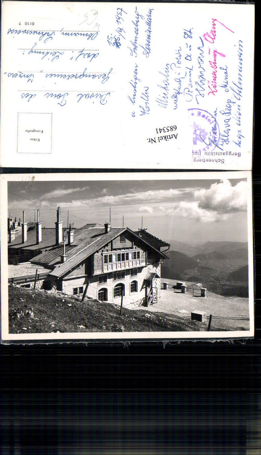 685341 Schneeberg Puchberg Hochschneeberg Station
