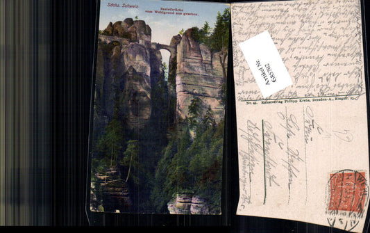 685702 Sächsische Schweiz Rathen Lohmen Wehlen Bastei Brücke