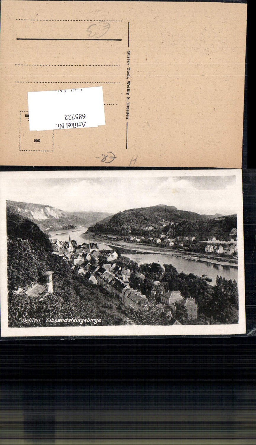 685722 Sächsische Schweiz Rathen Lohmen Wehlen