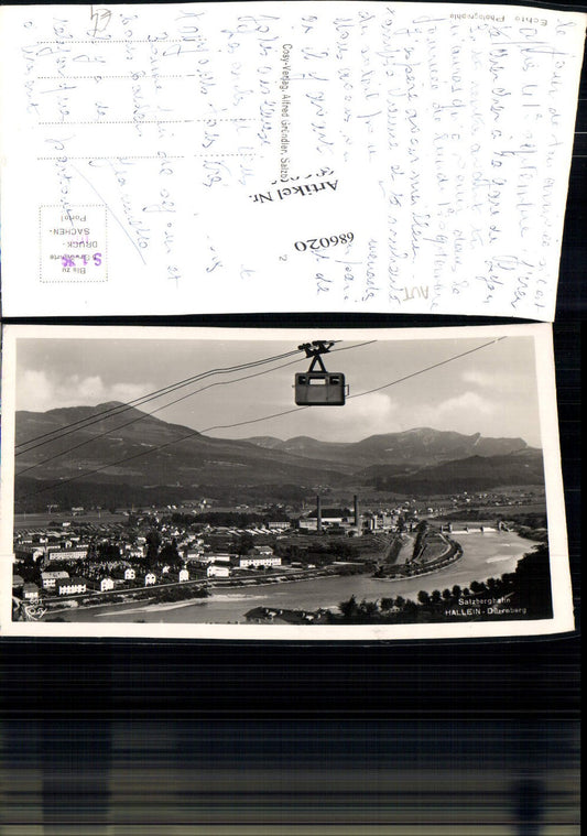 686020 Hallein Salzbergbahn Bergbahn Seilbahn Dürrnberg Dürnberg