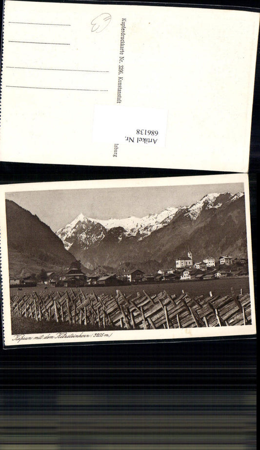 686138 Kaprun Schloss und Dorf 1900 Kaprunerthal