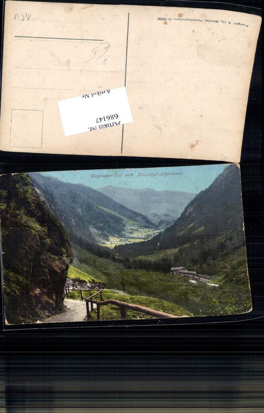 686147 Kaprun Moserboden Kaprunertal Zell am See Kesselfall