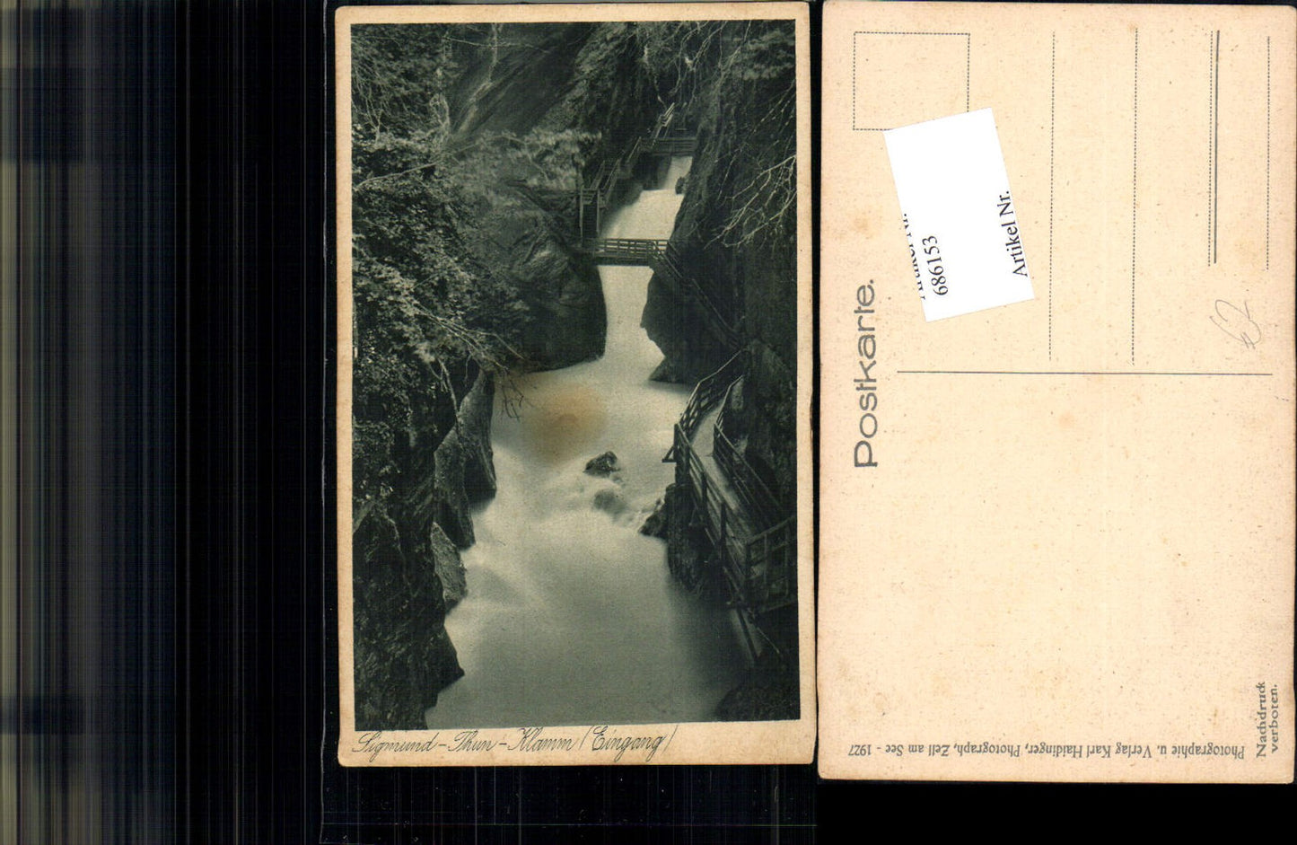 686153 Kaprun Siegmund Thun Klamm