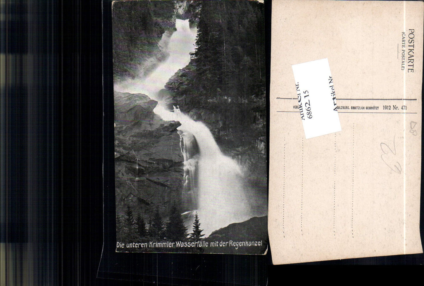 686215 Krimml Krimmler Wasserfall